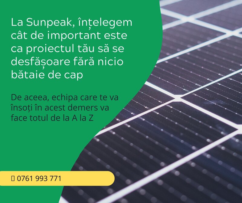 Sunpeak - Sisteme panouri fotovoltaice